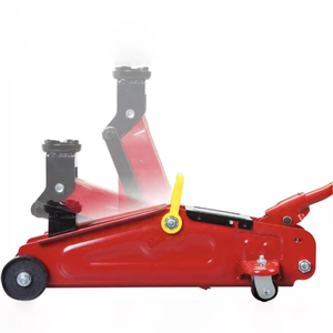 Tekerlekler ile 1T ağır çelik araba <span class=keywords><strong>Jack</strong></span> yatay hidrolik pres hızlı kaldırma hizmeti hızlı ve kullanışlı araç lifti - Product Image 2