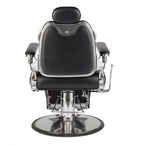 Sillón de Barbería HZ8796C Negro, Altura Ajustable, Uso Comercial - Product Image 2