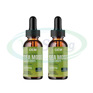 Vitaspring Private Label Bulk Vitaminen Zeemos Extract Druppels Zwarte Zaadolie Vloeistof Organisch Supplement Zeemos Vloeibare Druppels - Product Image 1
