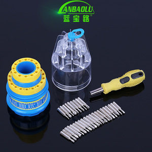 Pagoda Shaped Portable Screwdriver Set 31 In 1 Manual Combination Tool For Diy Repair And Maintenance - Product Image 3