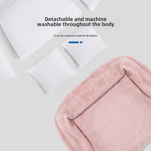 Niedliches Design Superweicher Umweltfreundlicher Polyester Bedrucktes Muster Abnehmbarer Waschbarer Bezug Winter Komfortables Hunde- und Katzenbett - Product Image 2