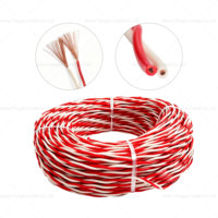 Câble électrique flexible RVS 2 conducteurs 0,75 mm² à 4,0 mm² Couleurs standard pour haut-parleurs pour câblage de système PA Durée de vie de cinquante ans