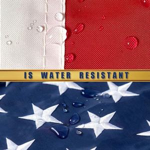 <span class=keywords><strong>Drapeaux</strong></span> américains de haute qualité en polyester, impression personnalisée du logo, 3*5 pieds, 90*150 cm, brodés, drapeau national américain - Product Image 4
