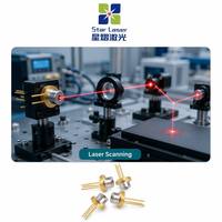Diode laser infrarouge originale 780nm 10mW monomode 3 broches TO-18 traversante ROHM pour capteur d'imprimante laser