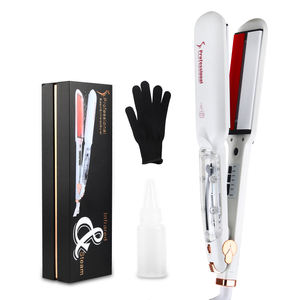 カスタムビューティーケアヘアストレートナー最高のヘアデイズタッチスクリーンで独自のブランドのスチームヘアストレートナーを作成 - Product Image 3