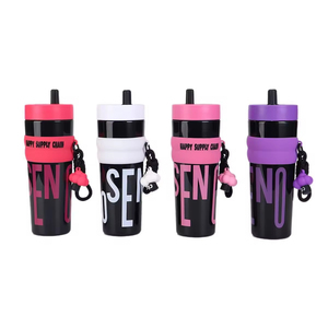 Borraccia Portatile in Plastica Gao Mei - Nuovo Modello All'ingrosso - Borracce Tropicale <span class=keywords><strong>con</strong></span> Corda in Paglia per Uomo e Donna per Esterni - Product Image 4