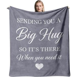 Valentine Heart Flannel <b>Blanket</b> <b>Throw</b> <b>Blanket</b> Nap <b>Blanket</b> Couple Gift Love Gift Reversible Cozy Warm for Bedroom Living Room - Product Image 6