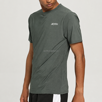 T-shirt de sport personnalisé pour homme, à séchage rapide, sans couture, respirant, léger, pour la course à pied, la gym, l'entraînement, fournisseur d'usine OEM