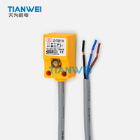 Capteur de proximité inductif carré TPC PROSENSOR JD-1705E1-20M 5 mm NPN NO Câble long de 20 m IP67 10-30 VDC