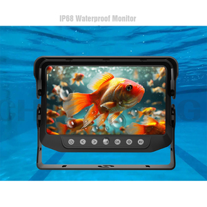 7 inch đảo ngược Hệ thống camera IP68 chống thấm nước Màn hình kim loại cho xe nâng xe tải - Product Image 1