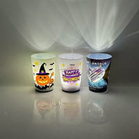 RICHS HINING 12OZ/14OZ/16OZ LED-Wassers ensor becher Kunststoff-LED-Becher Festliche Farben Nachtclubs Neujahrs anlässe Party bevorzugungen