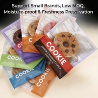 Sacs de Noël personnalisés écologiques et refermables pour bonbons, gommes, pâtisseries, biscuits et emballages de snacks