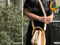 Sacs pour Femmes Été Faits Main pour la Plage Tissés – Nouvelle Conception Mode du Vietnam Sac Macramé Pompe pour Femmes