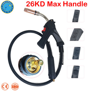 Antorcha de Soldadura <span class=keywords><strong>MIG</strong></span> BZL 26kd Refrigerada por Aire, Enchufe Europeo, Cable de Cobre, 3m 4m 5m, Embalaje con Logotipo Personalizado OEM - Product Image 1