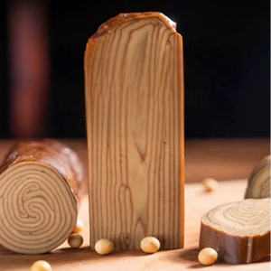 Rouleau de <span class=keywords><strong>jambon</strong></span> végétalien gourmet, produit à base de soja riche en protéines, saveur authentique épicée, artisanal - Product Image 6