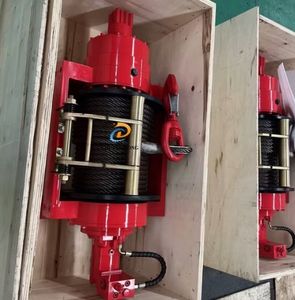 22000lbs 10ton 44000lbs 20Ton Hydraulic Cable Pulling Single Drum <strong>Winches</strong> for Tow Truck/Crane Truck/Wrecker/Recovery Car/Trailer - Product Image 6