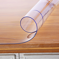 Film transparent en pvc pour table, livraison rapide, 5 pièces, rouleau