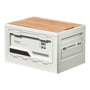 กล่องเก็บของอเนกประสงค์แบบพับได้ความจุขนาดใหญ่ทันสมัยสำหรับเก็บรถตั้งแคมป์และที่เก็บของเล่นพลาสติก PP ที่ทนทาน - Product Image 5