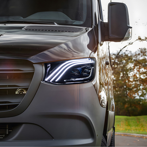 2018-2023 Mise à niveau de l'assemblage des phares LED Benz Sprinter 100W Design de pluie de météores dynamiques Température de couleur 6000K - Product Image 5