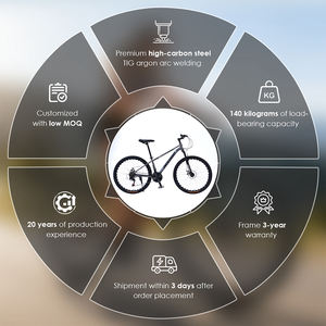 Vélos de montagne à frein à disque 21 vitesses, 24 et 26 pouces, design personnalisé en usine, VTT, Bicicleta De Montana, <span class=keywords><strong>Velo</strong></span>, vélo pour adultes - Product Image 3