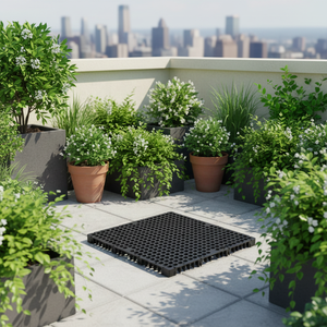 Géotextile non tissé composite de drainage de 30 mm pour podiums, stades, allées de jardin et toitures résidentielles - Product Image 6