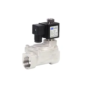 Yongchuang YCD11/21 series CE aprobado diafragma 1 pulgada 2 pulgadas agua aire válvula solenoide de acero inoxidable