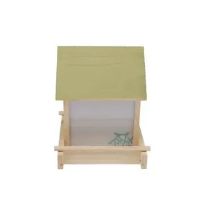 Popular Casa para <span class=keywords><strong>Pájaros</strong></span> Ecológica <span class=keywords><strong>Lego</strong></span> con Soporte, Construcción de Vidrio y Plástico - Product Image 2