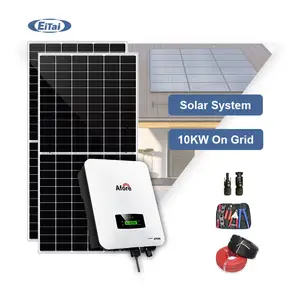 Eitai Solar Panel System For Home 5Kw 8Kw 10Kw 15Kw 20Kw 30Kw 60Kw Standard Reasonable Price Solar Inverter System