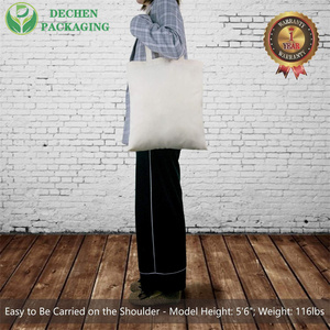 Custom Canvas Tote Bags with Zipper