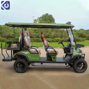 Golf Car Elettrico da Turismo CAMP per 6 Passeggeri, con Batteria al Litio, Versione Utility Off-Road Rialzata, in Vendita - Product Image 6