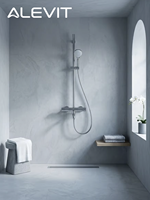 Robinet de baignoire mural HPB59-1 en cuivre, mitigeur mural pour baignoire, robinet de douche chaud/froid pour salle de bain, appartement, hôtel
