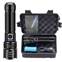 Offre Spéciale Xhp70 p90 Linterna Flash Light Aluminium Type C Haute Lumen Torche Étanche USB Charge Tactique Led Lampe De Poche Extérieure
