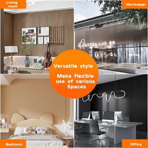 Panneau de grille pour décoration murale, panneau mural de grille pour télévision, panneau mural insonorisant, panneau mural Great Wall - Product Image 4