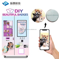 Máquina Expendedora de Tarjetas de Identificación Automática, Personalizable de Fábrica, Vertical, OEM ODM, Totalmente Automática, de Autoservicio, para Centros Comerciales