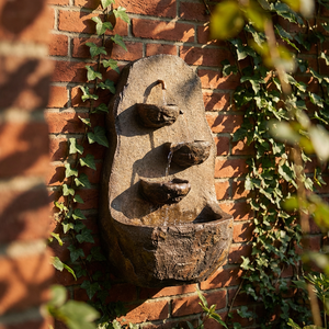 Fontaine murale en résine <span class=keywords><strong>d</strong></span>'extérieur à plusieurs niveaux avec style Art <span class=keywords><strong>D</strong></span>éco antique de luxe pour jardin, patio, cour et <span class=keywords><strong>d</strong></span>écoration intérieure - Product Image 5