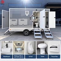 Allbetter ODM Toilet Trailer Towable China Restroom Trailers Washroom Trailer for Parks