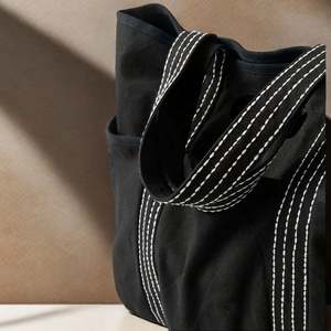 Customizable Size Canvas Tote Bag Custom Canvas Tote Bag Canvas Shoulder Bag - Product Image 5