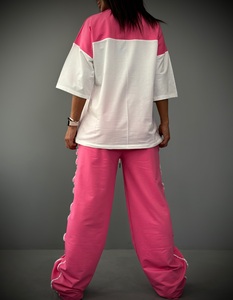 Yingling Bóng Đá In T-Shirts Lưới Phụ Nữ Đầy Đủ Chiều Dài Thời Trang Dạo Phố Lụa Màn Hình In Ấn <span class=keywords><strong>100</strong></span>% <span class=keywords><strong>Polyester</strong></span> Nhanh Chóng Khô Thoáng Khí - Product Image 4