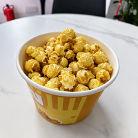 Machine à Popcorn Automatique Commerciale Électrique 6 Saveurs avec Revêtement Caramel pour Cinéma
