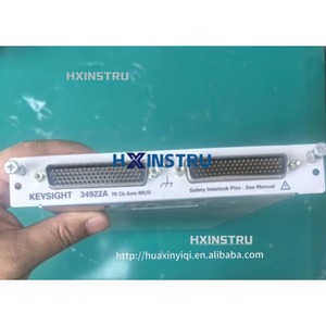 Keysight 34922A 70-Channel <b>Armature</b> Multiplexer for 34980A 70 2-<b>wire</b> channels 2-<b>wire</b> or 4-<b>wire</b> mixed configurations - Product Image 1