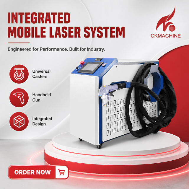 CW Continuous Wave Fiber Laser Cleaning Machine Handheld Industrial Laser Rust Paint Oil Remover Pre Weld Surface Treatment