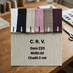 Premium CRV <b>Microfiber</b> Ribbed <b>Cleaning</b> <b>Cloth</b> Fabric 220 GSM 60 Inch Wide for Eyeglasses Sunglasses and Lens Wiping - Product Image 1