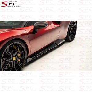 Kit carrosserie en fibre de carbone sèche SPC 296 pour <span class=keywords><strong>Ferrari</strong></span> 296 N Style, kit carrosserie en fibre de carbone sèche pour <span class=keywords><strong>Ferrari</strong></span> 296 2021+, kit tuning - Product Image 3