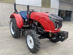 Traktor Pertanian 4x4 Berkualitas Tinggi 1600cc Mesin Tiga Silinder Multifungsi Lebar Kerja 1400mm Warna Merah untuk - Product Image 2