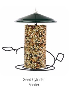 새를위한 프리미엄 금속 종자 실린더 피더 당신의 정원에 깃털이 달린 다양한 친구를 유치하기위한 내구성 세련된 - Product Image 4