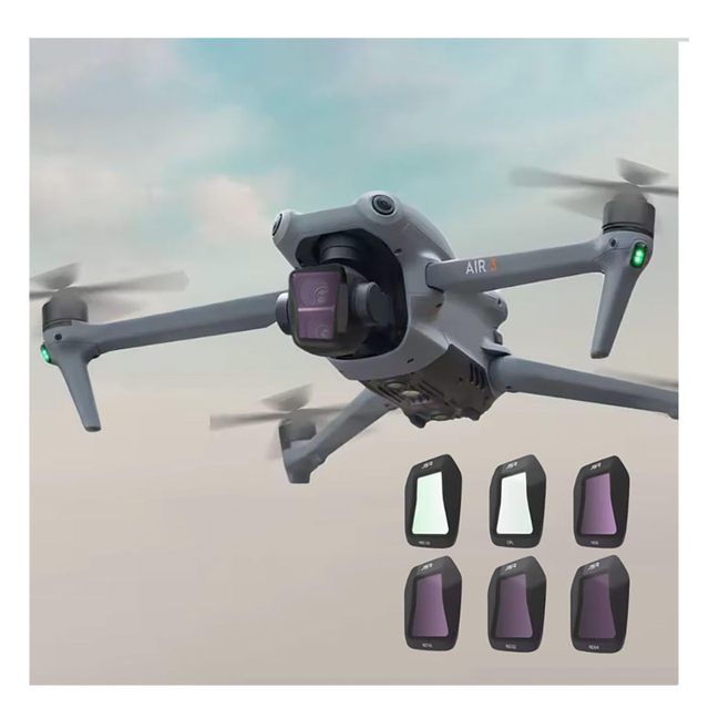 Filter Sets for DJI AIR 3 Drone Specific Camera Lens MCUV CPL ND8/16/32/64/256/1000 NDPL Optical Glass Night Star Accessories