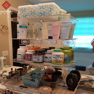 Acrylic Bathroom <b>Storage</b> Shelf Rectangle Standing Type Neatening Organizer for <b>Toiletries</b> and Cosmetics - Product Image 1