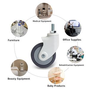 ล้อเลื่อนเก้าอี้ผู้บริหารขนาด 75 มม. ล้อเดี่ยวแบบมีเปลือก สำหรับเฟอร์นิเจอร์เฮอร์แมน มิลเลอร์ ขนาด 3 นิ้ว - Product Image 6