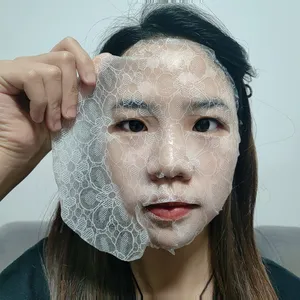 Approvisionnement facial d'OEM/ODM de masque de feuille de collagène de lyophilisation d'oligopeptide fonctionnel chinois