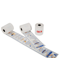 Rollo de papel térmico para impresora, rollo de papel térmico de recibos, 3, 1/8x230, 48 gsm, 80mm, 3 gsm